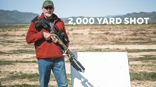 2000 Yard Shot with 6mm Arc and New Harvester EVO [upl. by Grania]