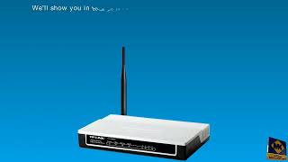 TPLINK TDW8901G modem router  Configuration as bridge as router and secure the wireless Network [upl. by Ativla]