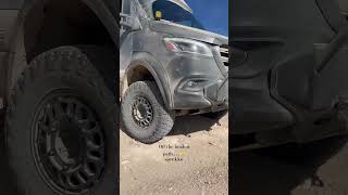 offroad sprinter shortsvideo youtubeshorts adventure vanlife yt short rv offroading shock [upl. by Alber]