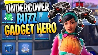 FORTNITE  How To Increase Hover Turret Damage With New UNDERCOVER BUZZ Outlander [upl. by Anoniw909]