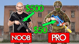 Pro Player with Noob Gun VS Noob Player with Pro gun [upl. by Vas]