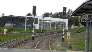 Auf Straßenbahngleisen in Zwickau mit der Vogtlandbahn [upl. by Nagem]