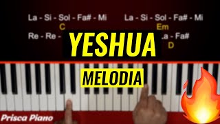 Yeshua Maverick City  Melodia Piano Tutorial [upl. by Yemirej281]