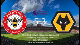 Brentford 53 Wolverhampton Wanderers Matchday Vlog [upl. by Euhsoj8]