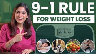 How to Lose Weight with 91 RULE 100 Natural  By GunjanShouts [upl. by Herr]