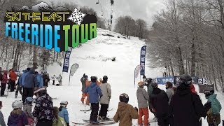 Ski The East Freeride Tour 2014 Stop 1  Mad River Glen [upl. by Amora]