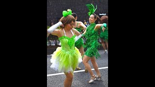 St Patricks Day in Tokyo 2019  Leprechauns River Dancing Samba Bagpipes and Samurai [upl. by Laefar]