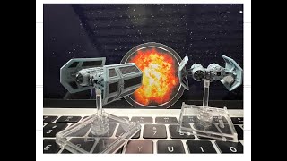 Tie bomber expansion unboxing Xwing 25 [upl. by Indnahc]