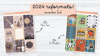 2024 Reformats  Kit 293 amp 294  January Releases [upl. by Eilime]