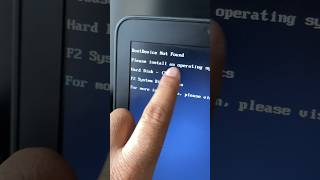 Boot Device Not Found Hard Disk 3F0 Error laptoprepair [upl. by Westfahl582]