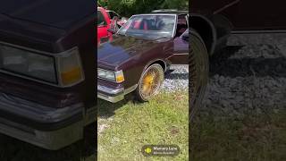 Chevy Caprice Brougham on 24” gold Dayton wire wheels [upl. by Grosberg733]