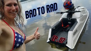 WCOT 20 Ride Plate Four Stroke Superjet Test  Bad to Rad Ep 07 [upl. by Labana197]