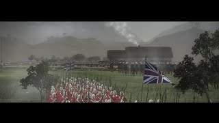 The Battle of Rorkes Drift  Zulus Vs British  Total War Cinematic Battle [upl. by Llertac274]