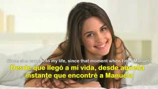 Manuela  1974   JULIO IGLESIAS  Lyrics  English Subtitles [upl. by Ezekiel]