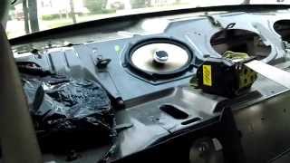 2004 Ford Taurus SES Speaker Removal and Install [upl. by Akemrehs532]