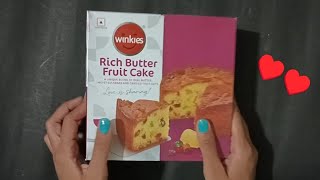 Unboxing Winkies Rich Fruit Butter Cake 🥧 winkies cakes  thechocofactory [upl. by Cade60]