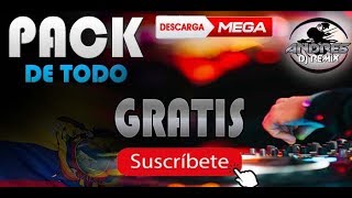 PACK DE TODO GRATIS CHICHA CUMBIAS TRIBALES ZAPATEADO XTENDED RADIALES MELODY [upl. by Mara]