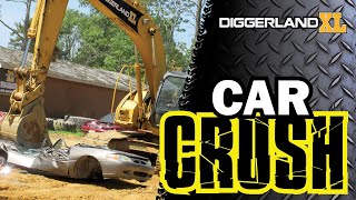 Diggerland XL  Car Crush [upl. by Kcarb548]