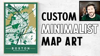 Inkscape Map Art Tutorial How to Make Custom Stylized Maps with Free OpenStreetMap Data [upl. by Bobseine]