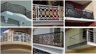 Modern Balcony Grill Designs 2024  Terrace Wrought IronStainless SteelGlass Railing Design Ideas [upl. by Atiram921]