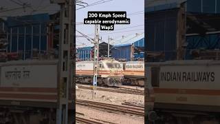 First Wap5 30164 Aerodynamic locomotive in indian railway  Fastest Locomotive [upl. by Arrek866]