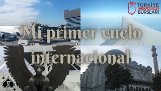 MI PRIMER VUELO INTERNACIONAL TIJUANACDMXESTAMBUL  Vlogs de un físico becado en Turquía [upl. by Dao]