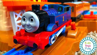 HUGE TOMY Thomas amp Friends Ultimate Set Track Build [upl. by Lledroc]