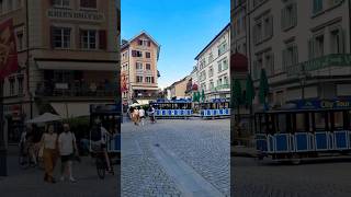 Beautiful Switzerland Lucerne old town [upl. by Farrah]