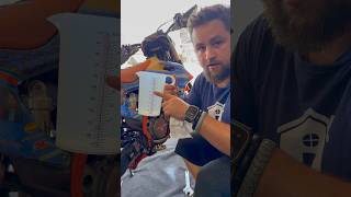 Ktm300 Gear oil change 2 stroke 2021 [upl. by Enialed]