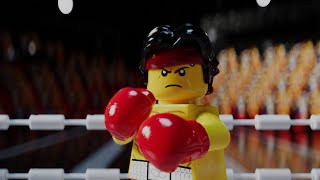 Two Lego Minifigures Fighting In The Boxing Match Of All Time [upl. by Giustino]