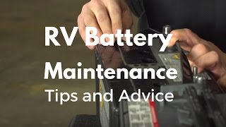 Maintenance Tips For Your RV Batteries [upl. by Nahtaj]