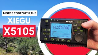 How Does The Xiegu X5105 Transceiver Perform With Morse Code [upl. by Agripina]