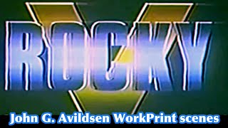 Rocky 5 John G Avildsen WorkPrint Scenes cleaned up [upl. by Brandwein]