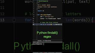 python words separation by regex python regex [upl. by Redman561]