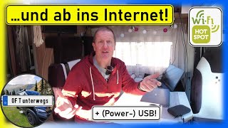 Mobiles Internet 🤳 Günstiger 5GRouter für Laptop Smartphone ampCo  Strom über USBAnschlüsse [upl. by Tegan361]