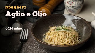 Spaghetti Aglio e Olio  Pasta Recipe  Spaghetti Aglio e Olio Recipe  Cookd [upl. by Alford]