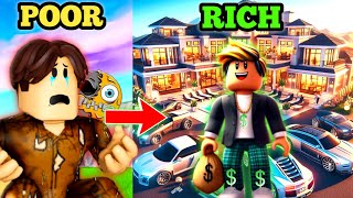 I Built A MEGA MANSION Poor to RICH Roblox mega mansion tycoon [upl. by Niro]