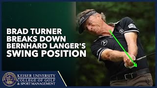 Brad Turner Breaks Down Bernhard Langers Swing Position [upl. by Eilac210]