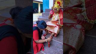 Jai Mata Rani Mujhe Bhi Ashirwad Do 🙏❤️ shorts maadurga viral trending matarani shortvideo [upl. by Iahcedrom209]