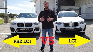 2021 VS 2023 BMW X3 G01 LCI [upl. by Aiceled]