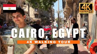 4K Cairo Walking Tour Explore El Gaish amp El Attaba Market in Old Cairo Egypt  4K HDR 60fps [upl. by Thissa]