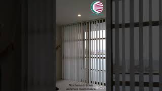 Vertical blinds recommended for sliding doors blinds realestate verticalblinds [upl. by Adneram]