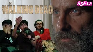 A new safe place THE WALKING DEAD S5E12 quotRememberquot Group Reaction [upl. by Kamaria]