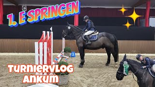 1 E Springen  Turniervlog Ankum [upl. by Irrak]