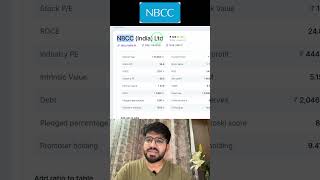 NBCC Kyu Gira Bonus News ke bad bhi nbcc [upl. by Aket]