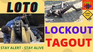 LOTO SAFETY GUIDE  Lockout amp Tagout Procedure Importance Benefits and All the Safety requirements [upl. by Mitzl]