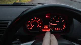 BMW1 e87 Automatic jerks before stop  transmission brake demonstrate [upl. by Itsud]