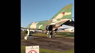 茨城空港公園 RF4EJ戦術偵察機・F4EJ改 要撃戦闘機 通称：ファントム [upl. by Nylra]