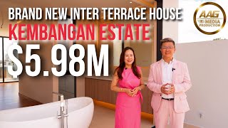 Singapore Landed Property Home Tour  Brand New InterTerrace House  Kembangan Estate by Landed7772 [upl. by Eceela259]