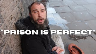 Homeless man speaks on prison time and trauma  London Street Interview [upl. by Manvil777]